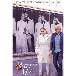 DVD ดีวีดี Marry Me (2022) ไปแฟนมีต แต่พีคได้แต่งงาน (เสียง ไทย /อังกฤษ | ซับ ไทย/อังกฤษ) DVD ดีวีดี