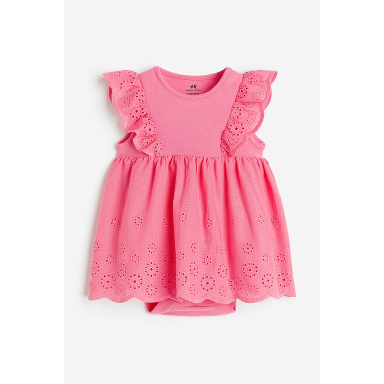 H&M Girl Dress with a bodysuit 1050880_1 Shopee Thailand