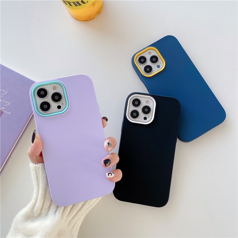 เคสโทรศัพท์มือถือ-ซิลิโคน-pc-กันรอยกล้อง-ขยับได้-3-in-1-สําหรับ-oppo-a9-a5-2020-r17-a92s-a93-a74-a94-a96-a97-f19-f21-f21s-pro