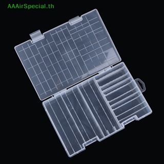 Aaairspecial กล่องพลาสติกเก็บ AAA AA 100 ชิ้น