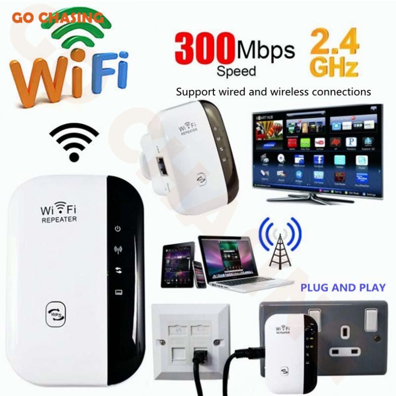 wifi-ตัวดูดเพิ่มความแรงสัญญาณไวเลส-wifi-repeater-300mbps-ตัวกระจายอินเตอร์เน็ต-2-4ghz-300mbps-wifi-repeater-wireless-ran