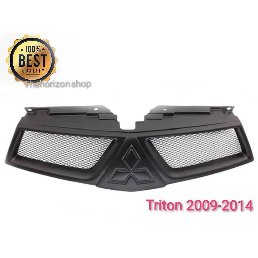 แนะนำ-กระจังหน้าตาข่าย-กระจังหน้า-mitsubishi-triton-2009-2014-รุ่นนี้สามารถใส่โลโก้ได้