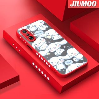 เคสโทรศัพท์มือถือ ซิลิโคนใส กันกระแทก ขอบสี่เหลี่ยม ลาย Sanrio Cinnamoroll น่ารัก สําหรับ Xiaomi MI Poco F3 GT Redmi K40 Gaming Poco F4 GT K50