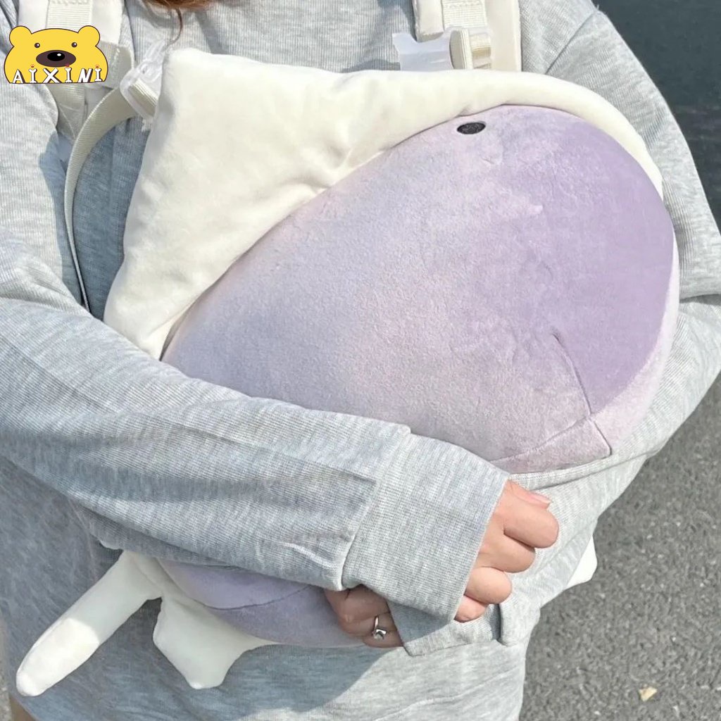 สินค้าพร้อมส่ง-27-55cm-หมอนตุ๊กตานุ่ม-รูปการ์ตูนปลานอนหลับน่ารัก-เหมาะกับของขวัญ-สําหรับเด็กผู้หญิง