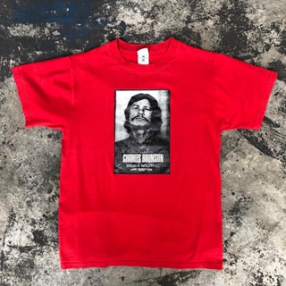 พร้อมส่ง  CHARLES BRONSON  การเปิดตัวผลิตภัณฑ์ใหม่ T-shirt