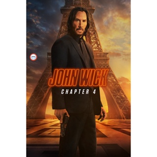 ใหม่! ดีวีดีหนัง John Wick 4 (2023) แรงกว่านรก 4 (เสียง ไทย(โรง)/อังกฤษ | ซับ ไทย) DVD หนังใหม่