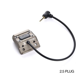 ปุ่มสวิทช์ ไฟฉาย PEQ Mod-Lite ModButton (2.5mm Plug)  สำหรับ กล่องไฟฉายเลเซอร์ PEQ  หรือ DBAL(WD-07017-BK-LOGO)