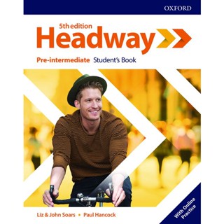 Bundanjai (หนังสือ) Headway 5th ED Pre-intermediate : Students Book with Online Practice (P)