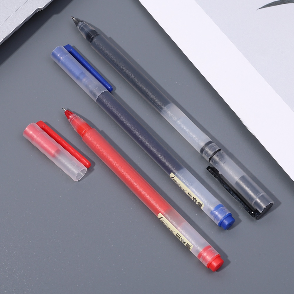 better-for-you-ปากกาหมึกเจล-0-5-มม-ความจุสูง-สีดํา-ฟ้า-สําหรับเขียน-โรงเรียน-สํานักงาน-เครื่องเขียน