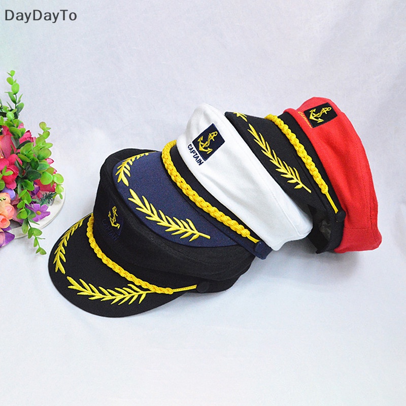 daydayto-หมวกทหาร-สําหรับผู้ใหญ่-เหมาะกับเรือยอร์ช-เรือใบ-กัปตัน