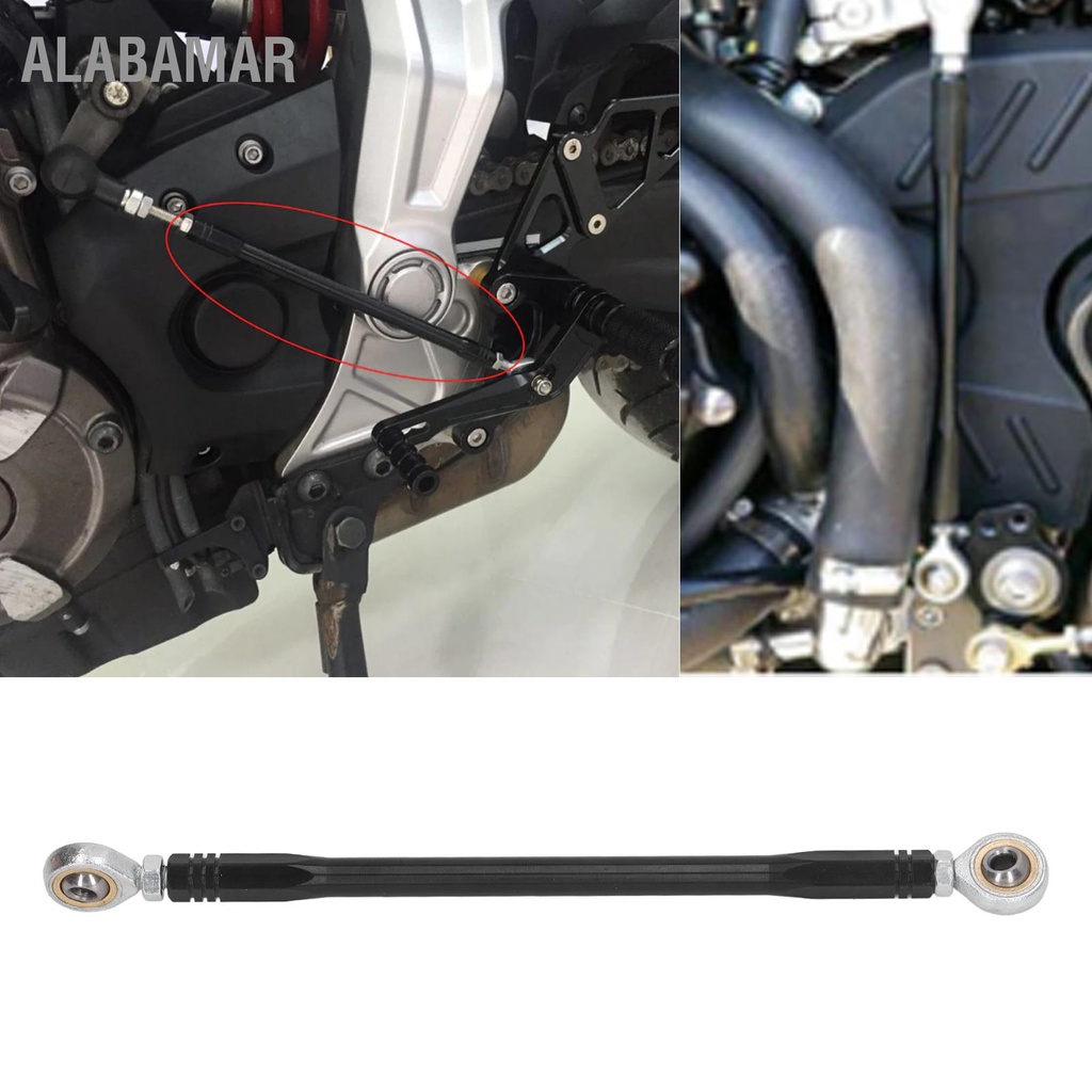 alabamar-รถจักรยานยนต์ก้านคันเกียร์อลูมิเนียมอัลลอยด์-shifter-lever-เบาะหลัง-footpegs-เปลี่ยนแถบเชื่อมโยง-180mm-คันเกียร์รถจักรยานยนต์