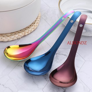 Alisondz ช้อนสแตนเลสสําหรับใช้ในการทําอาหาร