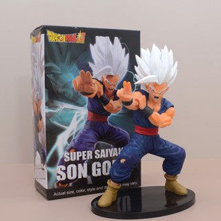 โมเดลฟิกเกอร์ Pvc รูป Dragon Ball Super White God Son Gohan เหมาะกับของขวัญ ของเล่นสะสม สําหรับเด็ก