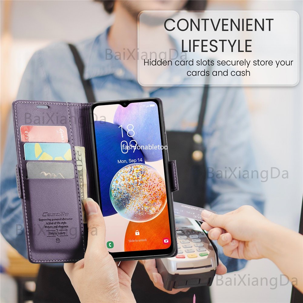 เคสโทรศัพท์หนัง-ผิวด้าน-ฝาพับแม่เหล็ก-กันกระแทก-พร้อมช่องใส่บัตร-สําหรับ-realme-c55-nfc-c-55-realmec55-nfc-realmec55nfc