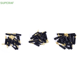Superaf ห่วงยางลอยน้ํา หัวทองแดง อุปกรณ์เสริม สําหรับตกปลา 20 ชิ้น