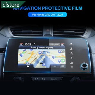 Cfstore ฟิล์มกันรอยหน้าจอ GPS นําทาง ความละเอียดสูง อุปกรณ์เสริม สําหรับ Honda CRV 2017-2021 A3M3