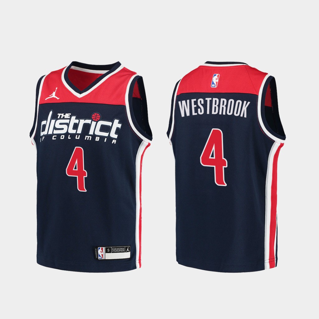 washington-wizards-4-russell-westbrook-เสื้อสเวตเตอร์ของเสื้อบาสเก็ตบอล-nba-jersey