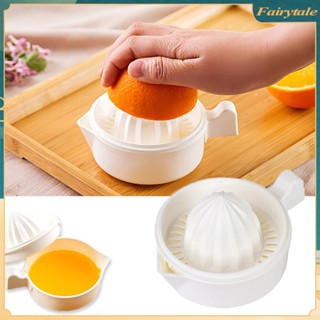 เครื่องคั้นน้ำผลไม้แบบพกพา Citrus Juicer Plastic Orange Lemon Squeezer Multifunction Fruit Juicer Machine Kitchen Accessories Fruit Tool