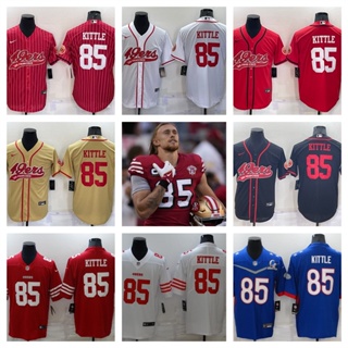 NFL San Francisco 49ers George Kittle เสื้อยืดเสื้อสปอร์ต 01
