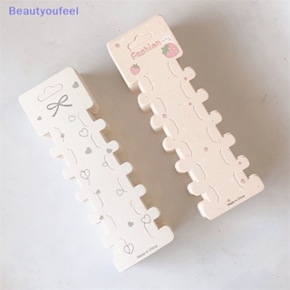[Beautyoufeel] กิ๊บติดผม กระดาษยาว 50 ชิ้น สําหรับเครื่องประดับผม DIY