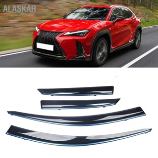 ALASKAR 4 ชิ้น/เซ็ตรถหน้าต่าง Visor Vent Sun Rain Guard Deflectors Fit สำหรับ UX200 UX250h 19-ON