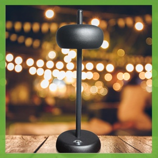 [aigoni.th] โคมไฟตั้งโต๊ะ LED 2600mAh ขนาดเล็ก ชาร์จได้ สําหรับห้องนอน บ้าน ร้านอาหาร
