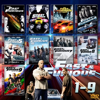 DVD Fast And Furious เร็ว..แรงทะลุนรก ภาค 1-9+HobbsandShaw DVD Master เสียงไทย (เสียง ไทย/อังกฤษ| ซับ ไทย/อังกฤษ) หนัง ด