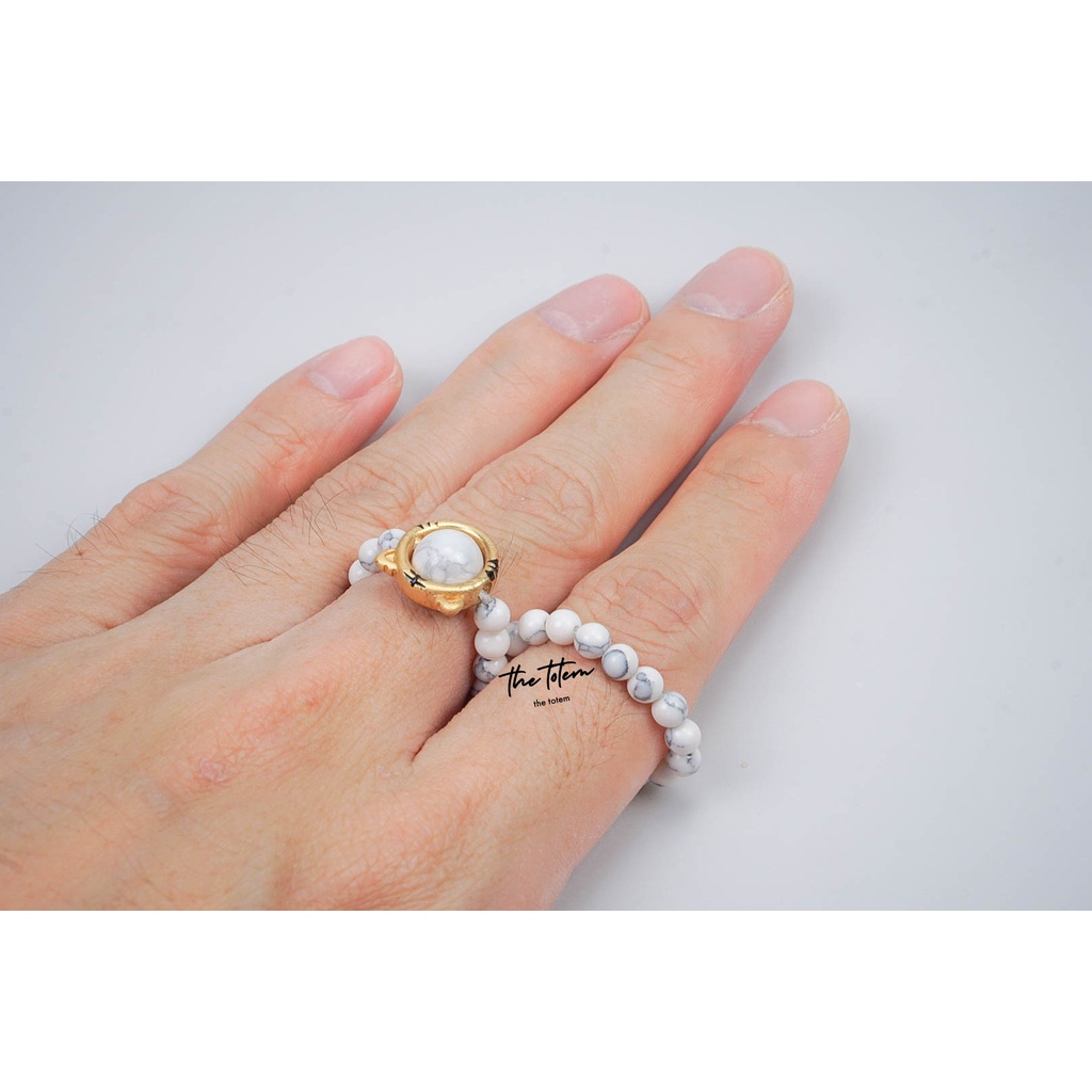 แหวน-the-totem-howlite-ring