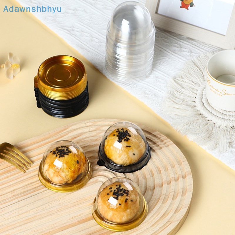 adhyu-กล่องใส่คัพเค้ก-ขนมไหว้พระจันทร์-แบบใส-ขนาดเล็ก-ทนทาน-ใช้แล้วทิ้ง-50-ชิ้น