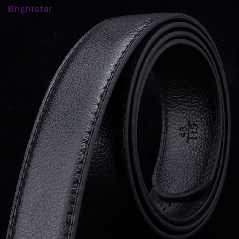 brightstar-เข็มขัดหนังผู้ชาย-ไร้หัว-สองด้าน-ลิ้นจี่-แถบอัตโนมัติ-หัวเข็มขัด-เข็มขัด-ใหม่