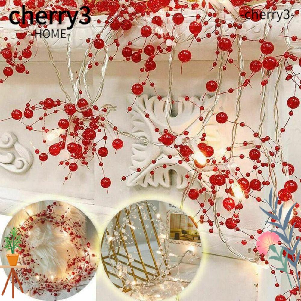cherry3-ไฟ-led-กันน้ํา-ประดับลูกปัดเบอร์รี่-สําหรับตกแต่งปาร์ตี้คริสต์มาส-ในบ้าน-นอกบ้าน