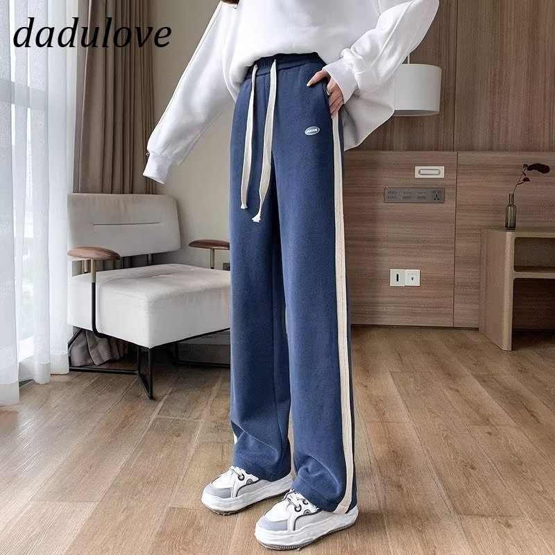 dadulove-new-american-ins-high-street-retro-casual-pants-niche-high-waist-wide-leg-pants-large-size-trousers