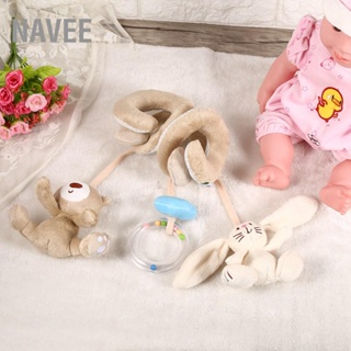 NAVEE 1Pc Infant Baby Spiral Activity Crib Bed Stroller Animanl Rabbit Bear Hanging Rattle Toys ร้อน