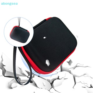 Abongsea กระเป๋าเคส ขนาดเล็ก 3.5 นิ้ว แบบพกพา สีดํา สไตล์เรโทร สําหรับใส่วิดีโอเกมคอนโซล