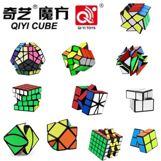 Qiyi Cube 2x2 3x3 4x4 5x5 Speed Cube Megaminx Mirror Pyramid Fluctuation Angle Wheel Square Puzzle Cube ของเล่นของขวัญสําหรับเด็ก