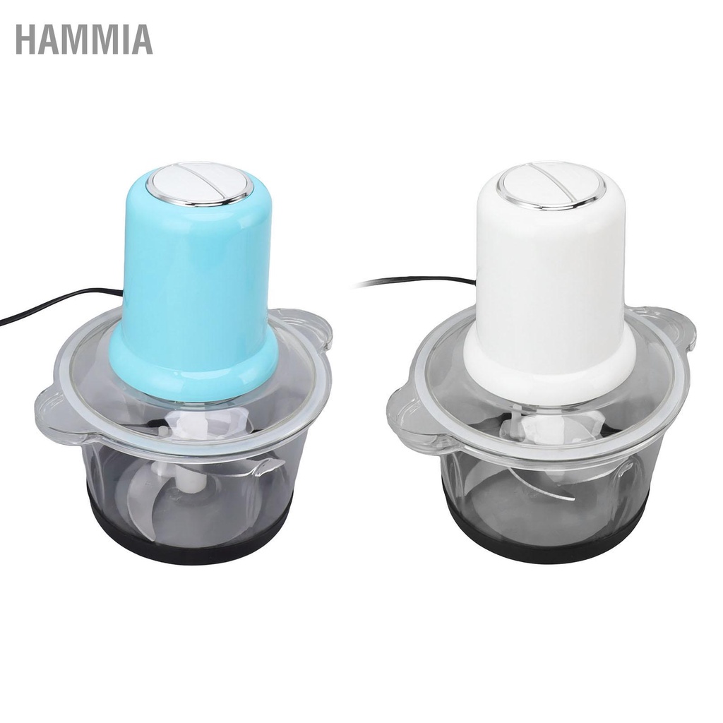 hammia-เครื่องบดสับเนื้อไฟฟ้า-350w-2l-quick-chopping-mixing-small-food-grinder-processor-for-vegetables-garlic-eu-plug-220v