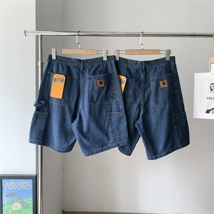 j2pi-carhartt-ins2023-summer-new-retro-washed-old-loose-multi-pocket-workwear-denim-shorts-trendy-pants-b28