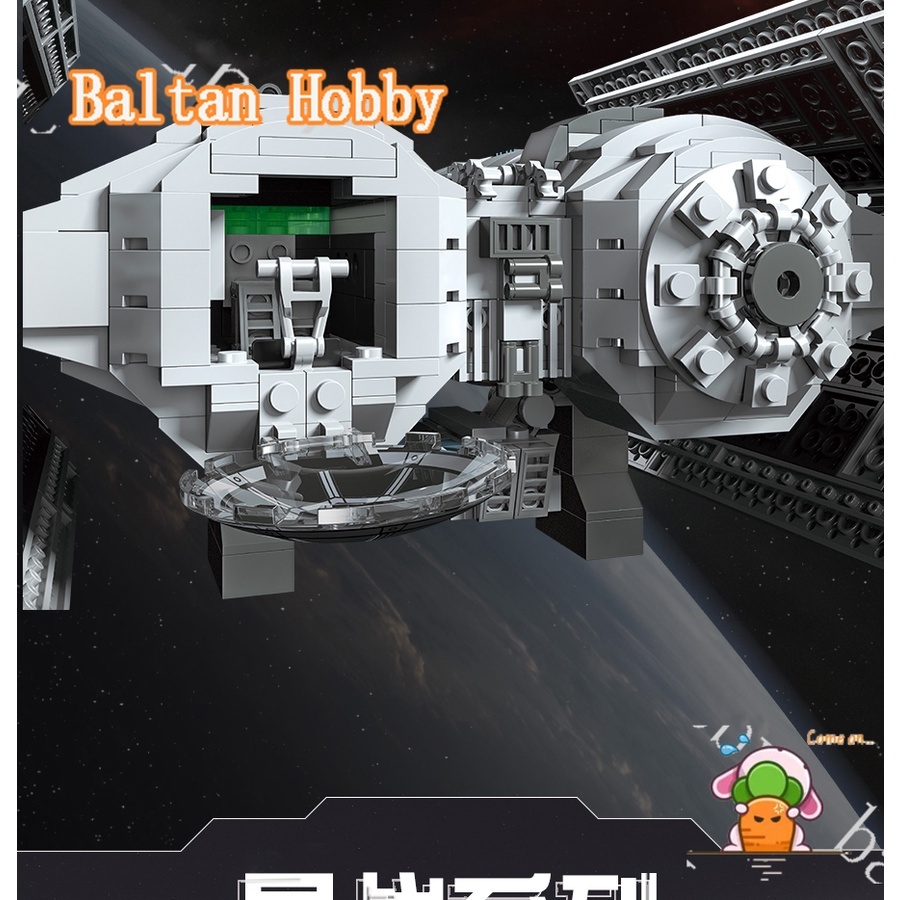 baltan-toy-bh1-บล็อคตัวต่อของเล่น-รูป-star-wars-moc-13952-tie-bomber-67109-ew7