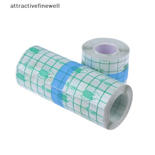 [attractivefinewell] สติกเกอร์เทปกาวใส ระบายอากาศ กันน้ํา สําหรับซ่อมแซมรอยสัก แผล TIV