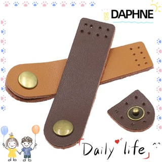 Daphne ตัวล็อกกระเป๋าหนัง แฮนด์เมด DIY อุปกรณ์เสริม สําหรับกระเป๋าสตางค์