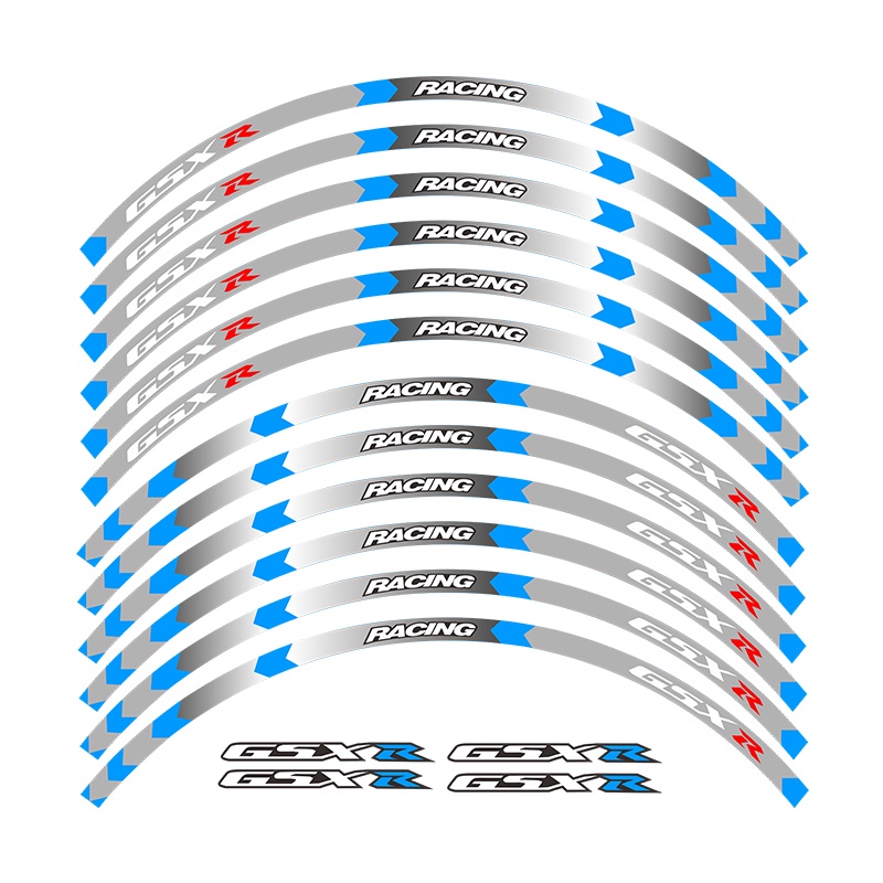 สติกเกอร์สะท้อนแสง-สีพิเศษ-สําหรับติดขอบล้อรถยนต์-gsx-r-gsxr600-750-1000