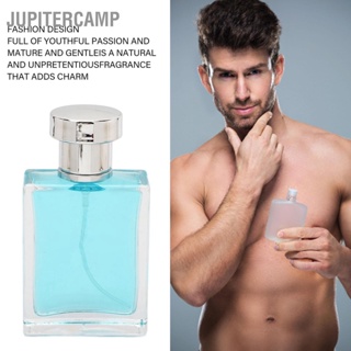 JUPITERCAMP 50ml Men Long Lasting Fragrance Fashion Light Blue Ocean Flavour Perfume for Male