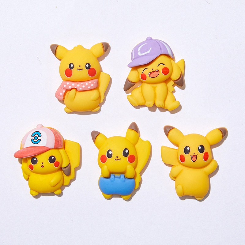 crocs-jibbitz-crocs-charm-pikachu-diy-อุปกรณ์เสริม-สําหรับตกแต่งรองเท้า-diy