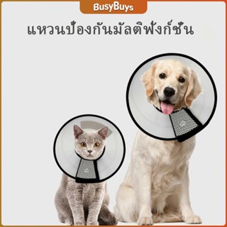 B.B. ปลอกคอ ""คอลล่า"" กันเลียบาดแผล น้องหมา น้องแมว Pet collar