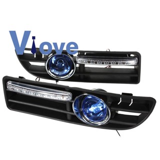 ไฟตัดหมอก LED พร้อมสวิตช์ สําหรับ VW Jetta Bora Mk4 2000 2001 2002 2003 2004 2 ชิ้น