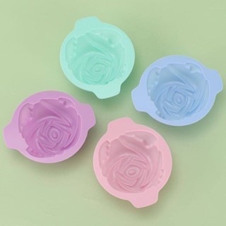 Blueoutlet Cake Silicone บล็อคซิลิโคน รูปทรง เค้กลายดอกไม้ ทำขนม,ช็อกโกแลต,น้ำแข็ง,วุ้น,ลูกอม,คุกกี้,ของตกแต่งหน้าเค้ก