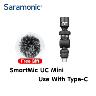 Saramonic SmartMic UC Mini Professional Microphone for Phone USB Type-C Device มีประกัน