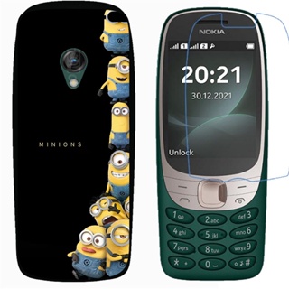 Nokia 6310 เคสโทรศัพท์ซิลิโคน TPU พิมพ์ลายการ์ตูนน่ารัก กันระเบิดหน้าจอ (ไม่ใช่กระจกนิรภัย) 2021