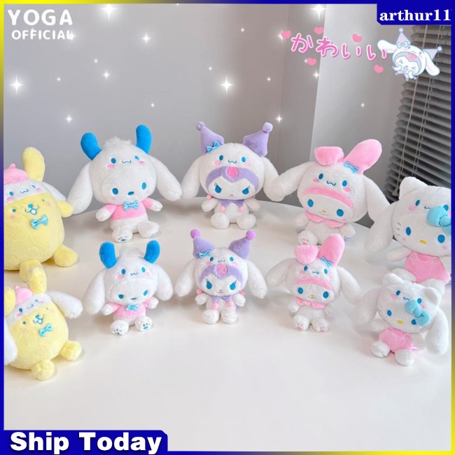 sanrio-พวงกุญแจ-จี้ตุ๊กตาการ์ตูนอนิเมะ-kuromi-cinnamoroll-น่ารัก-สําหรับห้อยกระเป๋า