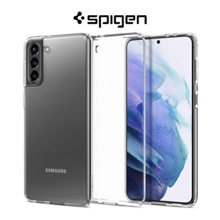 Spigen Samsung Galaxy S21 เคสคริสตัล ยืดหยุ่น พร้อมการออกแบบที่บางเฉียบ และป้องกันรอยขีดข่วน เคสโทรศัพท์ พรีเมี่ยม